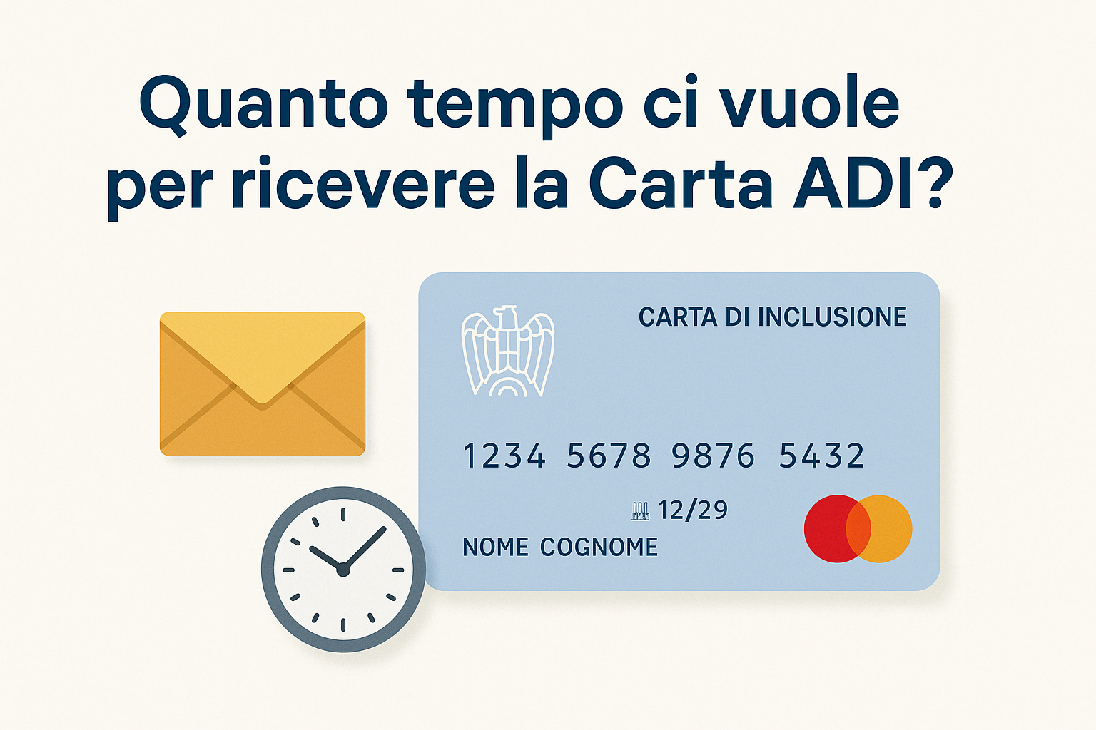 carta inclusione tempi
