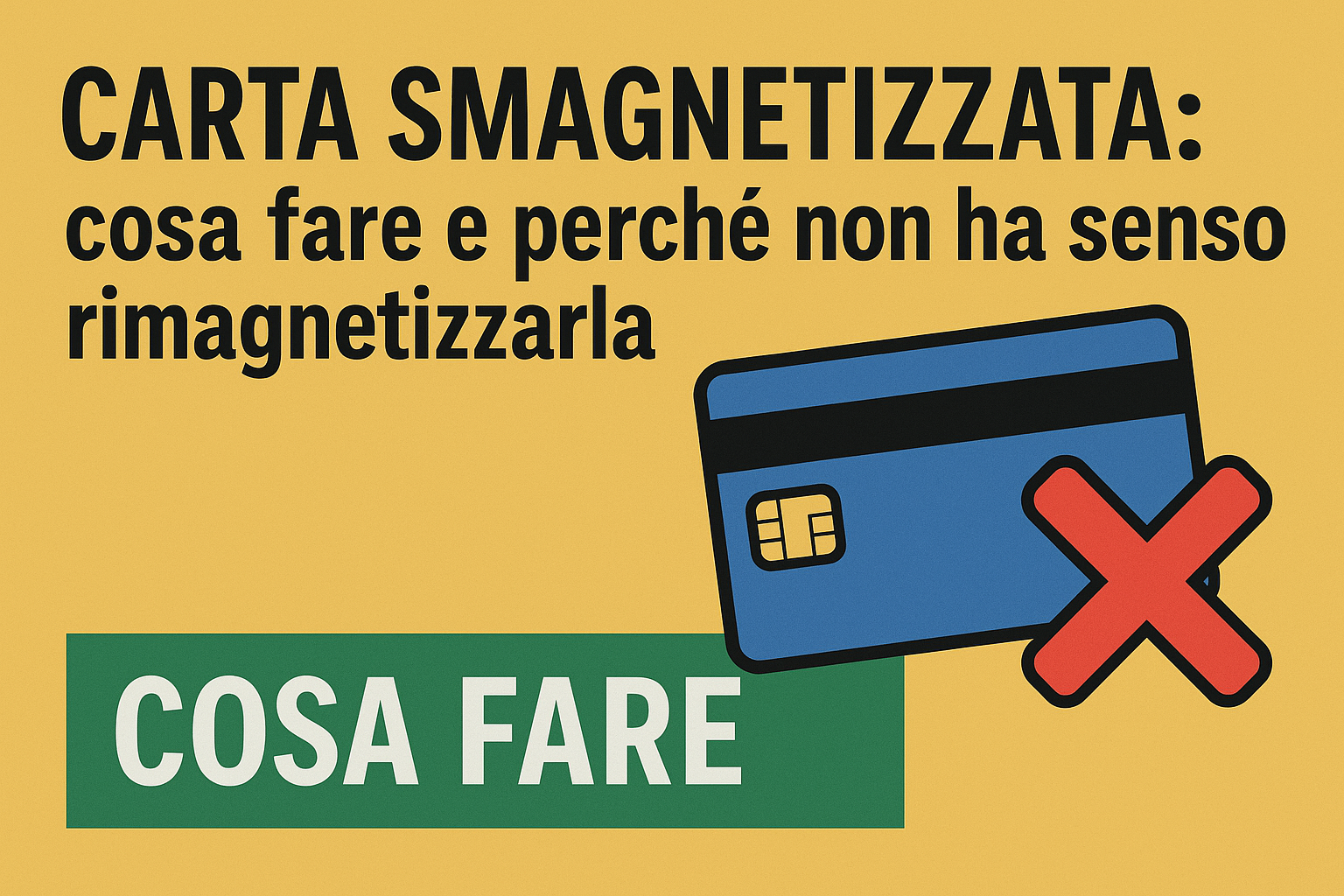 crta rimagnetizzare