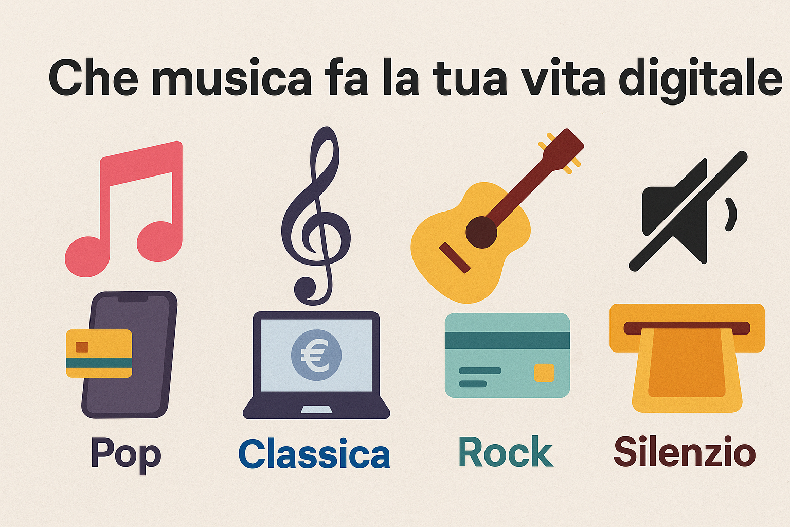 che musica fa la tua vita digitale
