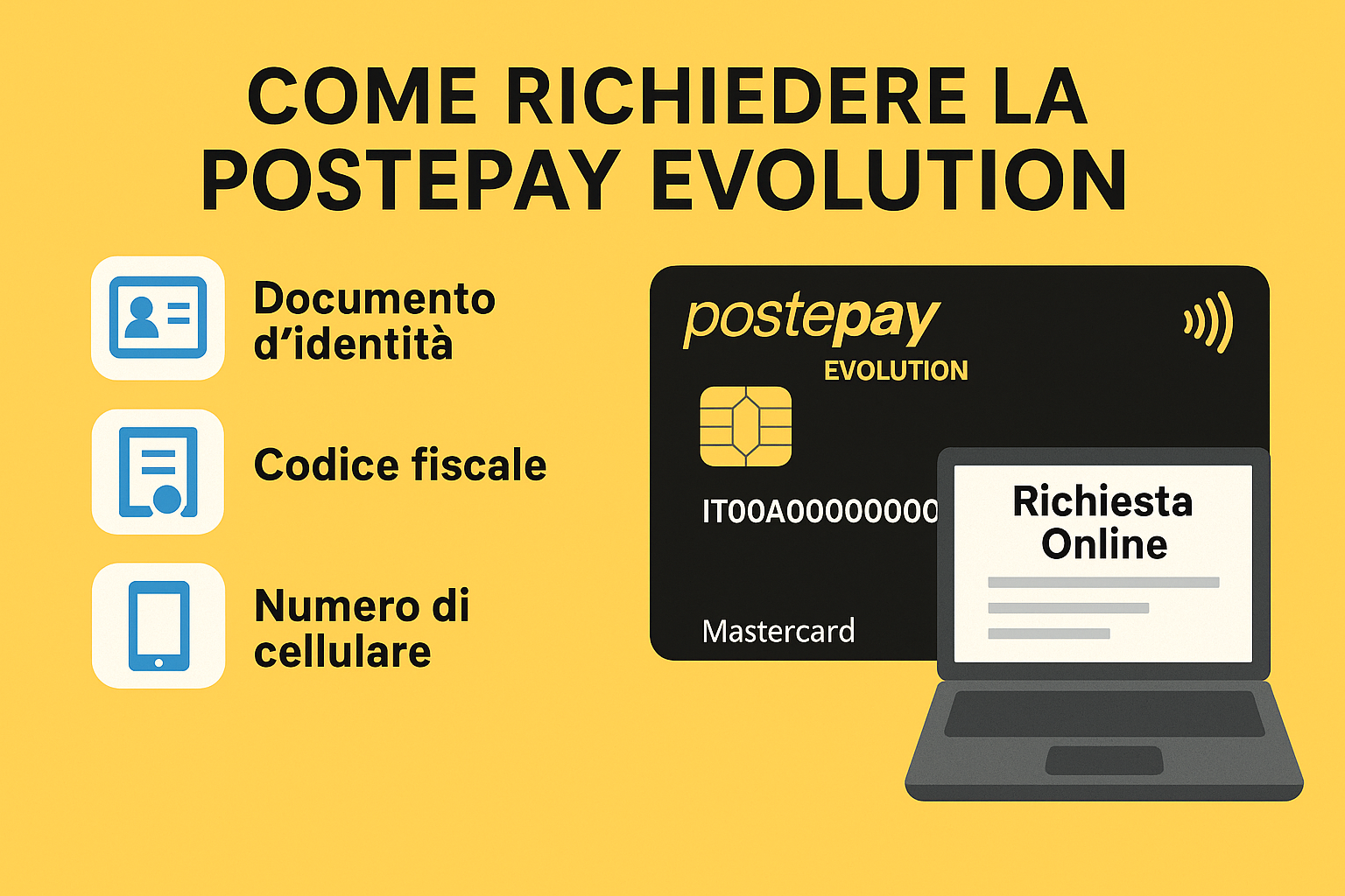 postepay evolutio come richiderla