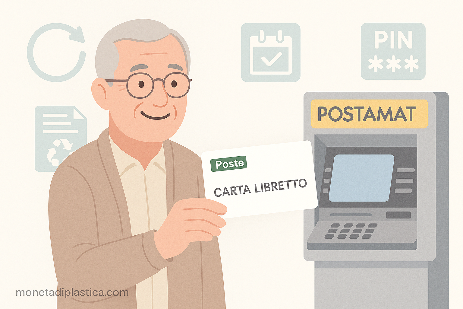 rinnovo carta libretto postale
