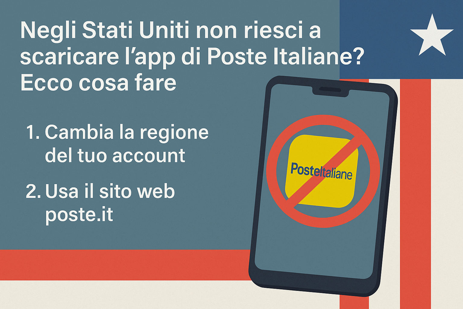 app postepay non funziona usa