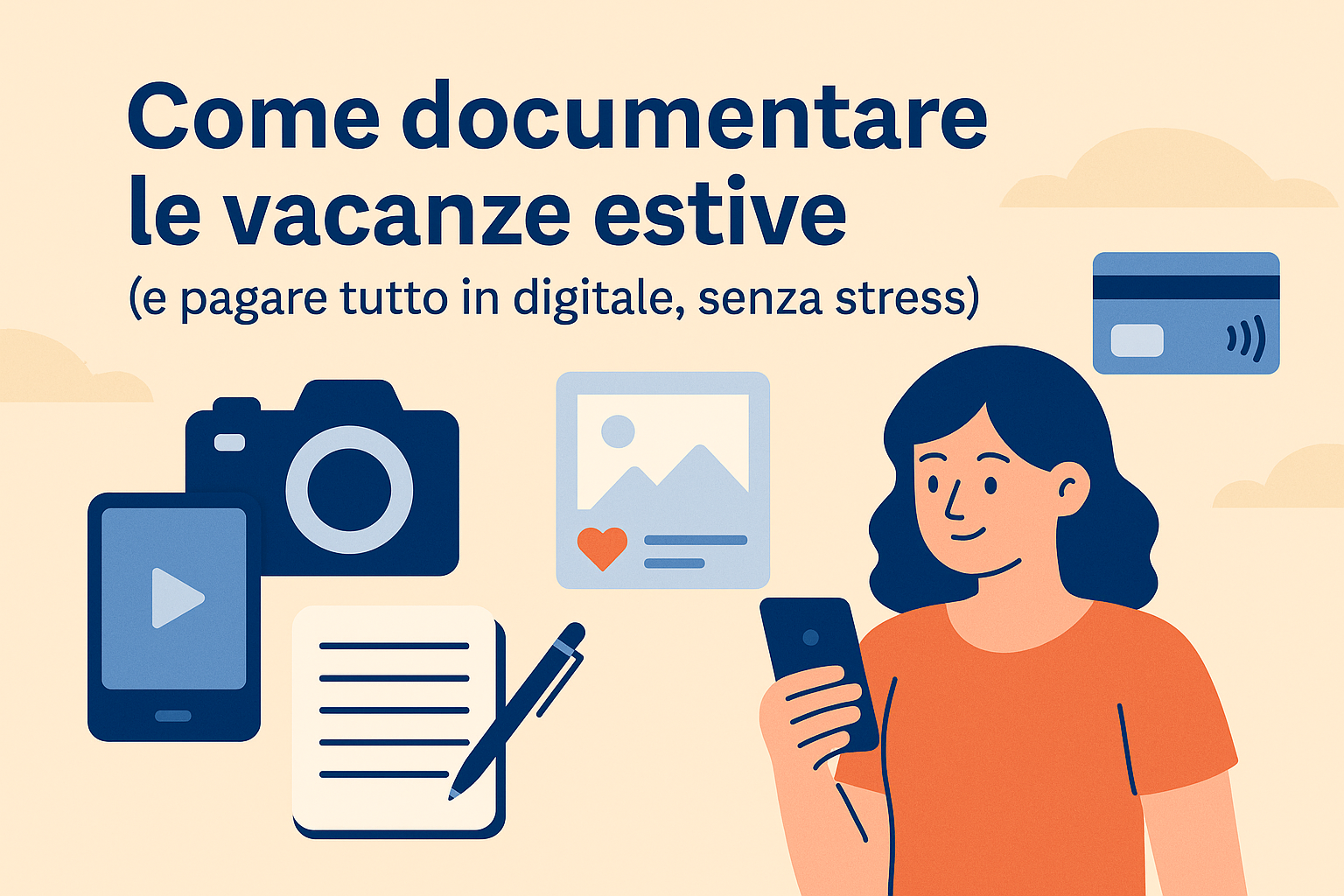come documentare vacanze estive