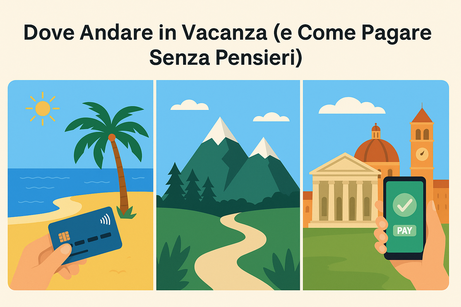 come pagare vacanza