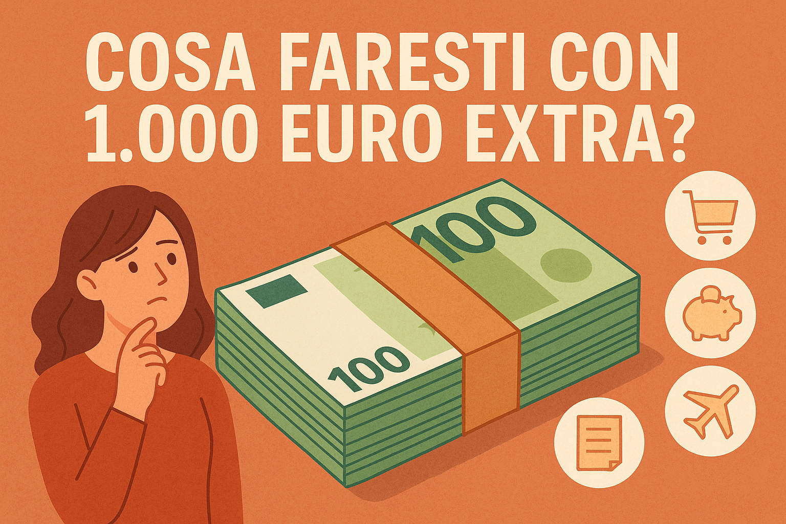 cosa faresti con 1000 euro