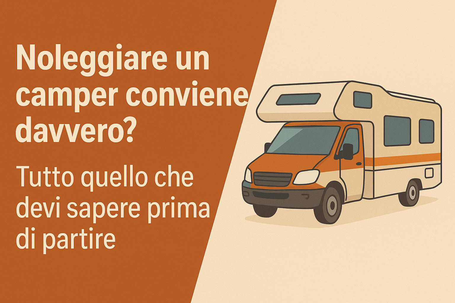 noleggiare camper conviene