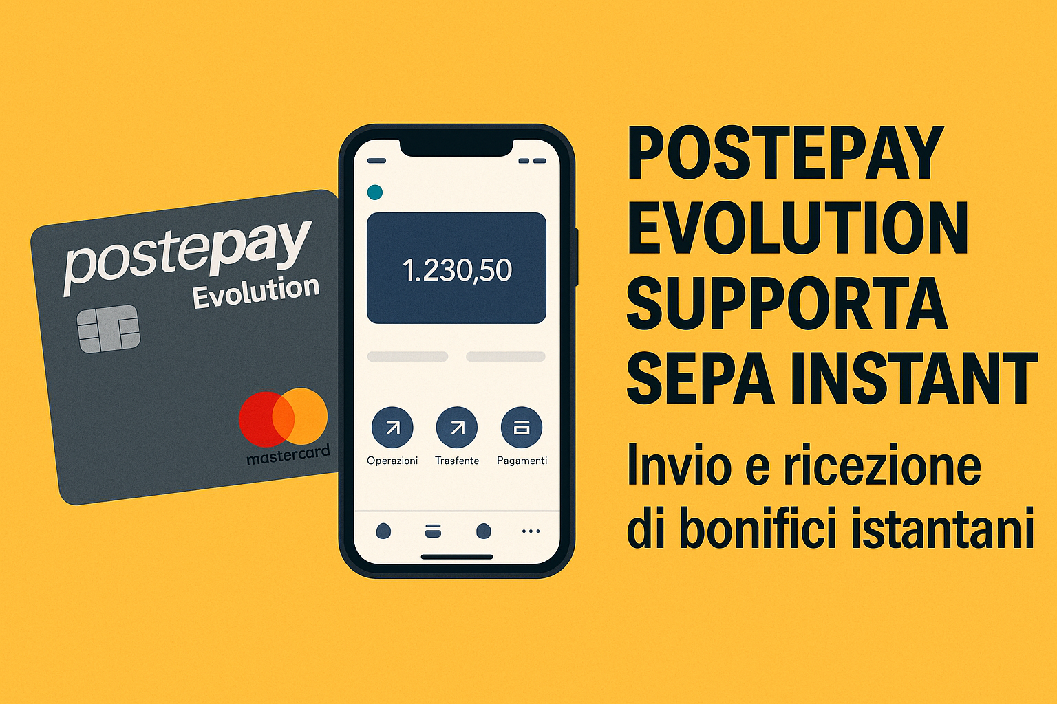 postepay evolution bonifico istantaneo