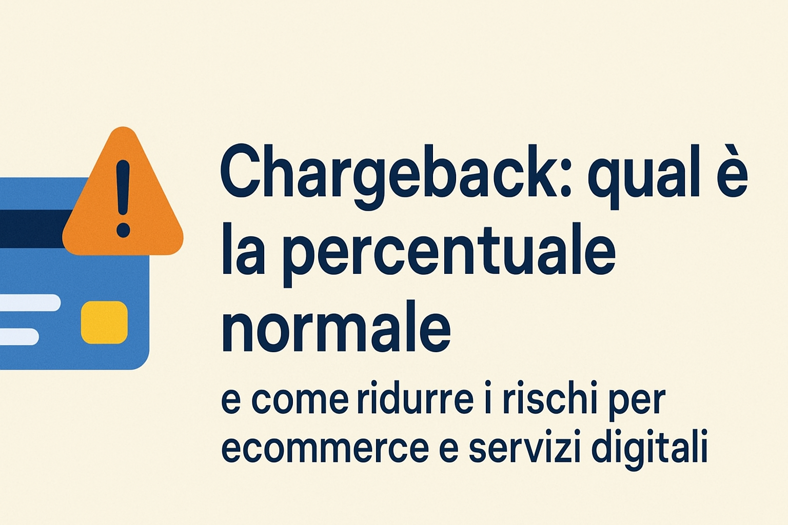 chargeback percentuale normale