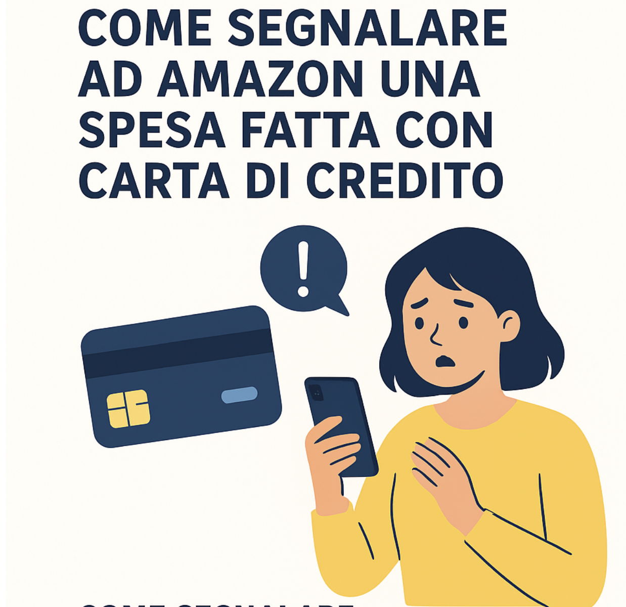 segnalare amazon spesa con carta di credito