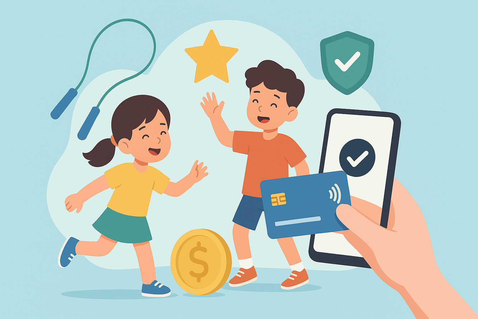 giochi infanzia pagamenti digitali