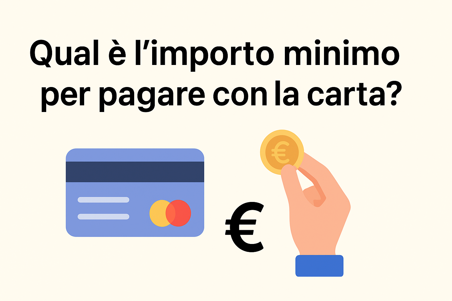 importo minimo.con carta