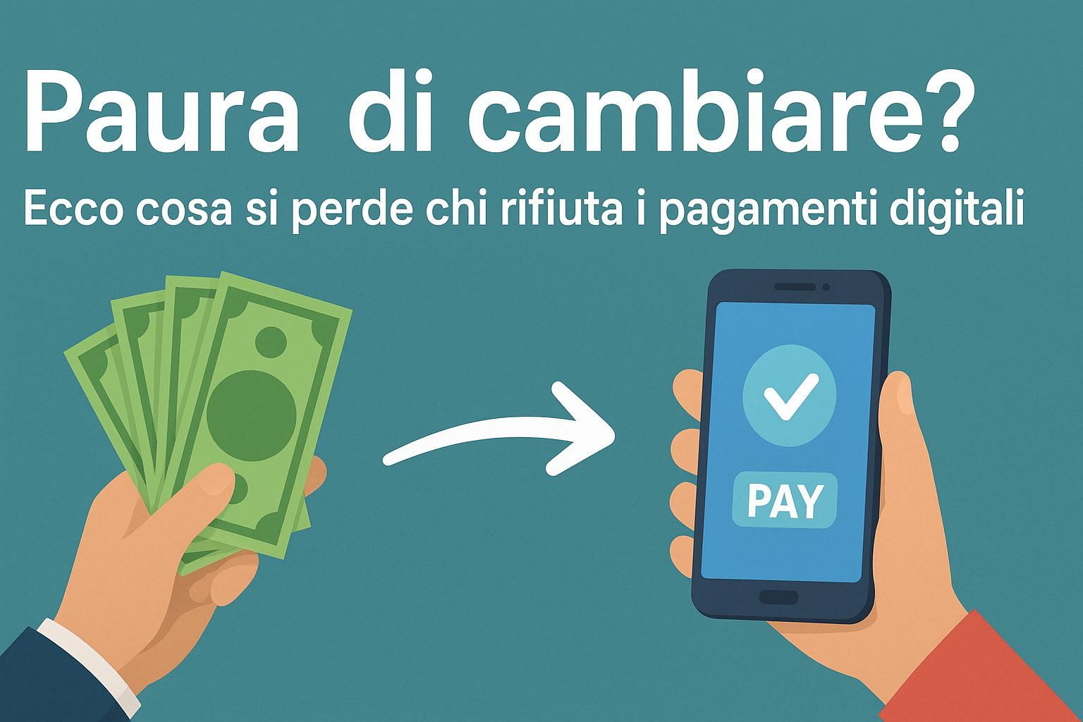 pagamenti paura di cambiare