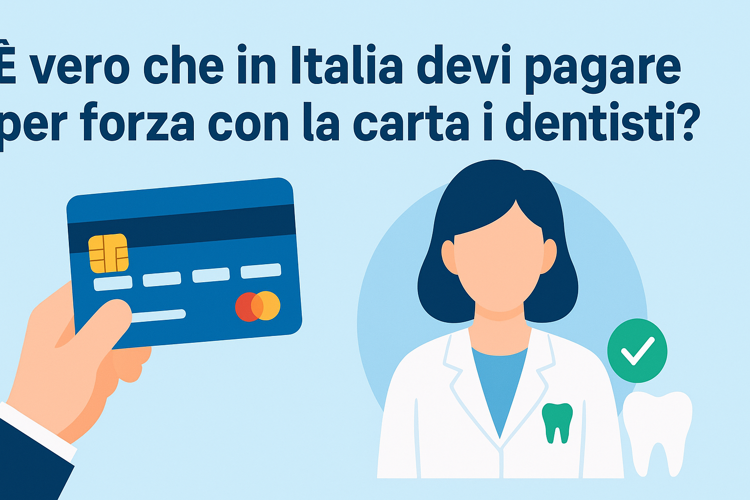 pagare dentista con carta