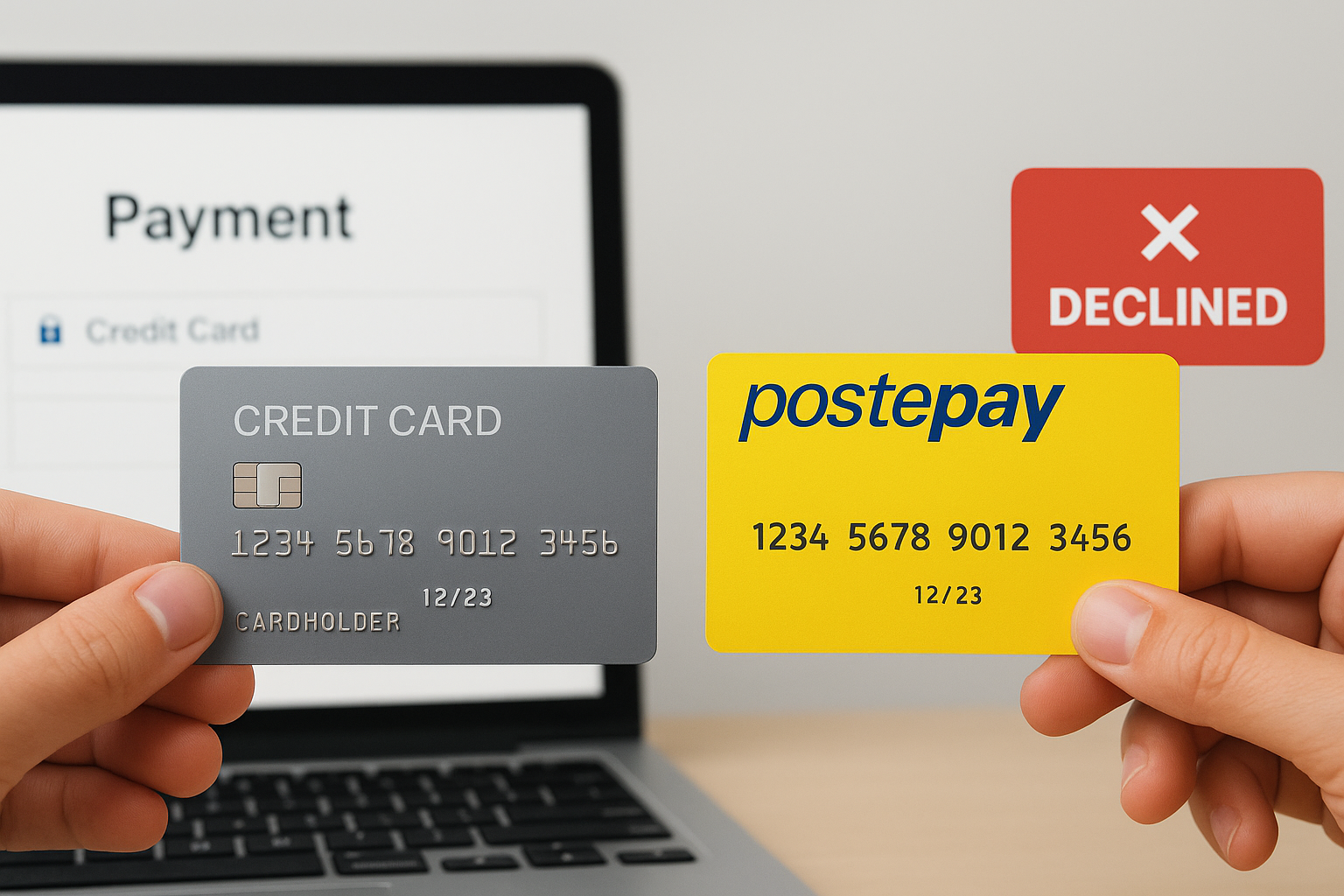 carta di credito postepay